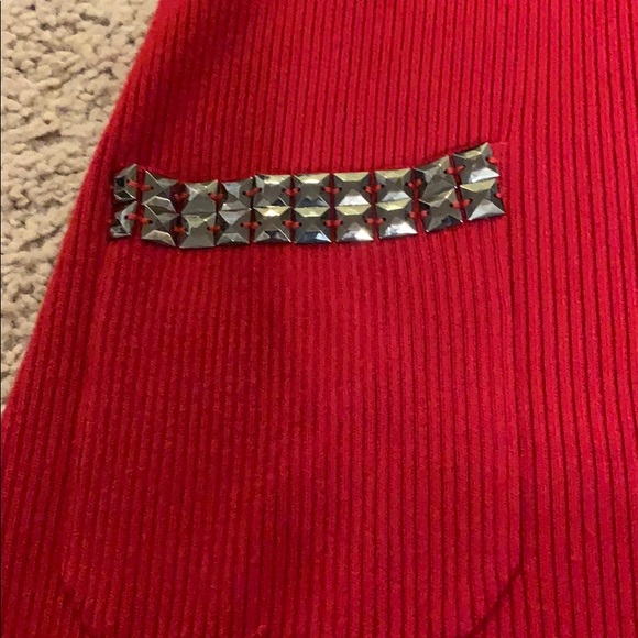INC Sweater Size Medium in Red. - Picture 6 of 6